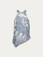 Kuwalla Kuwalla Western Boho Halter - Blue Horse