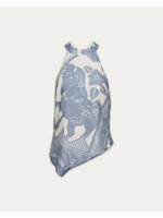 Kuwalla Kuwalla Western Haut Court Style Bohème - Blue Horse