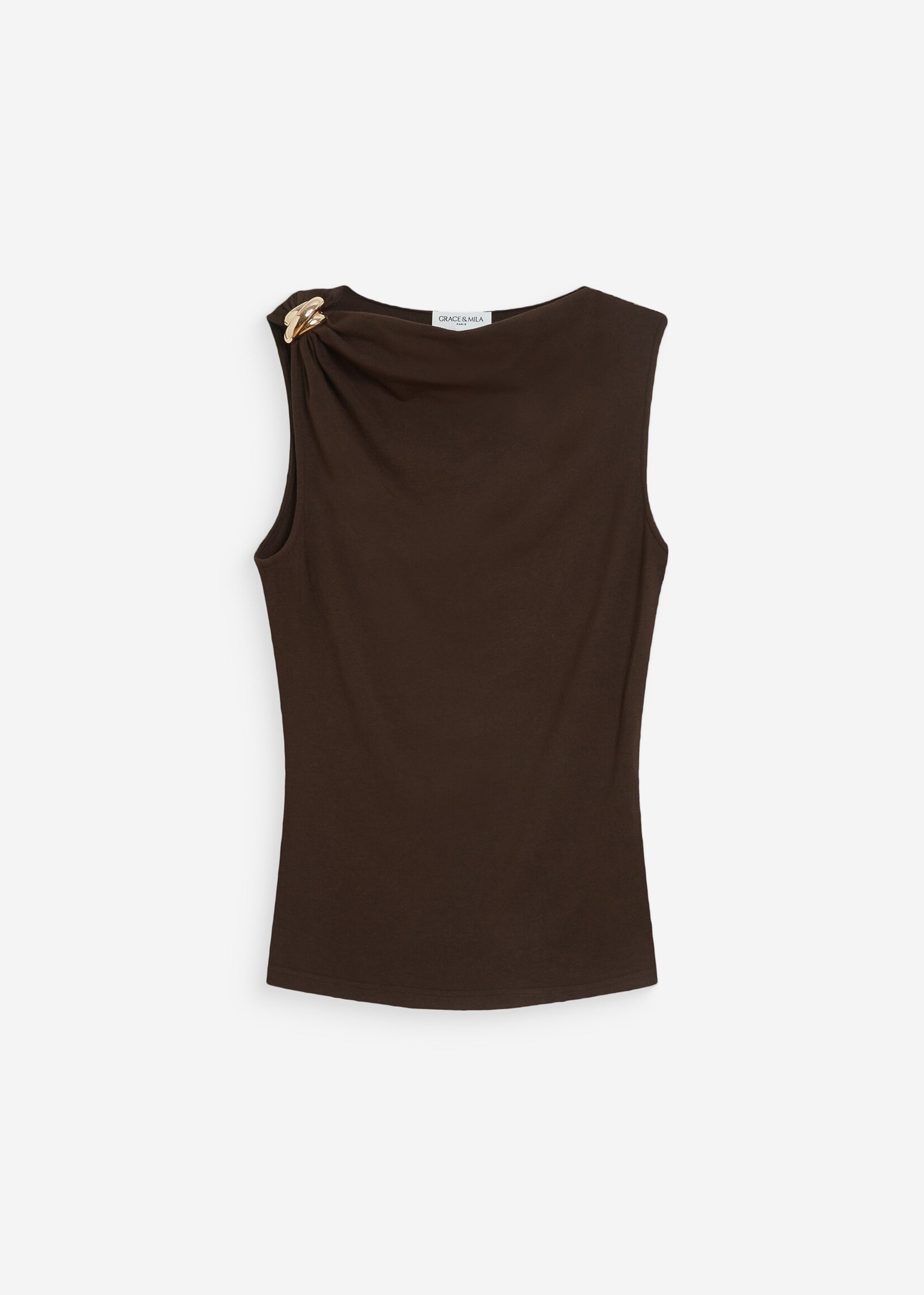 Grace and Mila Grace & Mila Wagner Tank - Chocolat