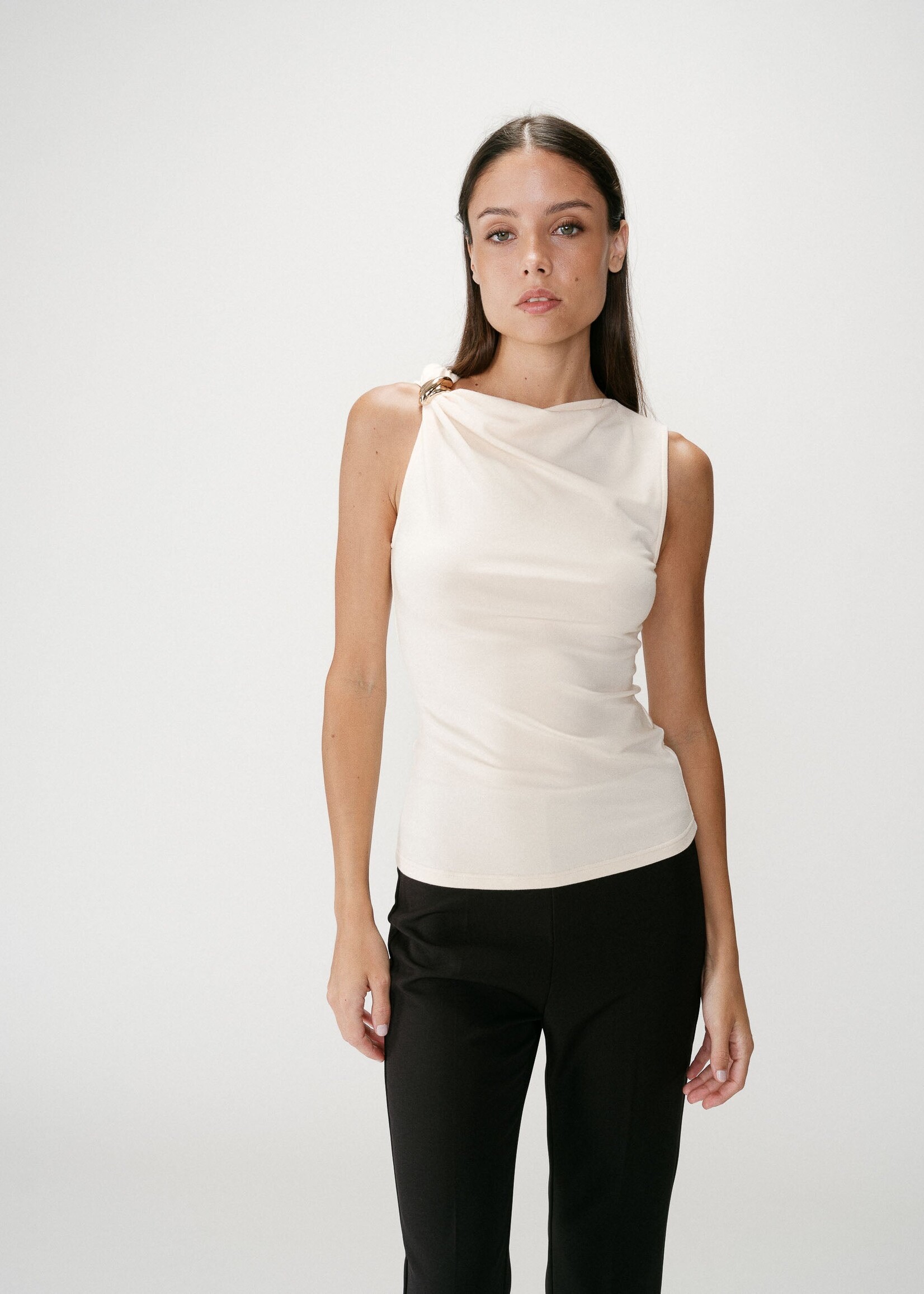 Grace and Mila Grace & Mila Wagner Tank - Ecru
