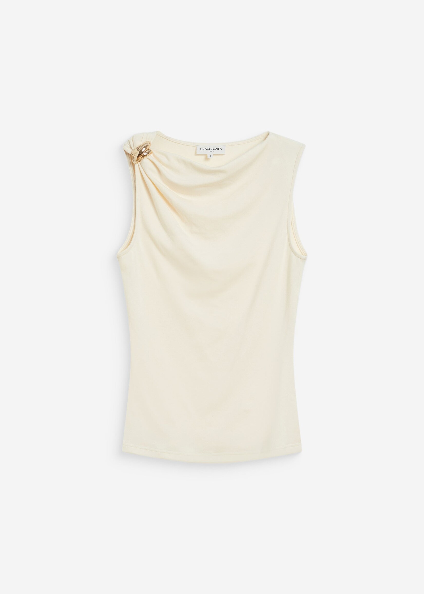 Grace and Mila Grace & Mila Wagner Tank - Ecru