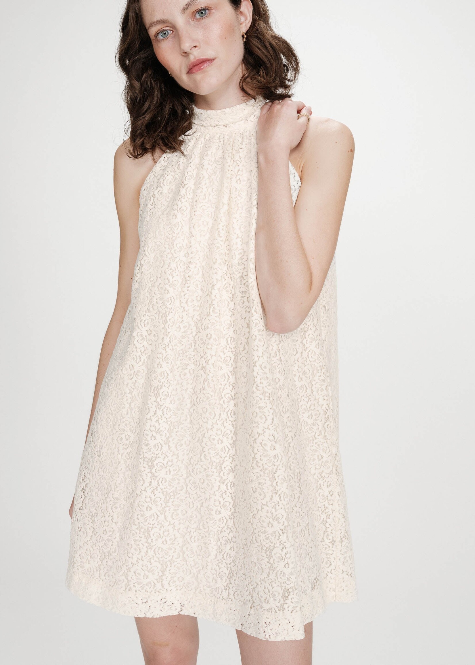 Grace and Mila Grace & Mila Vasarely Dress - Ecru
