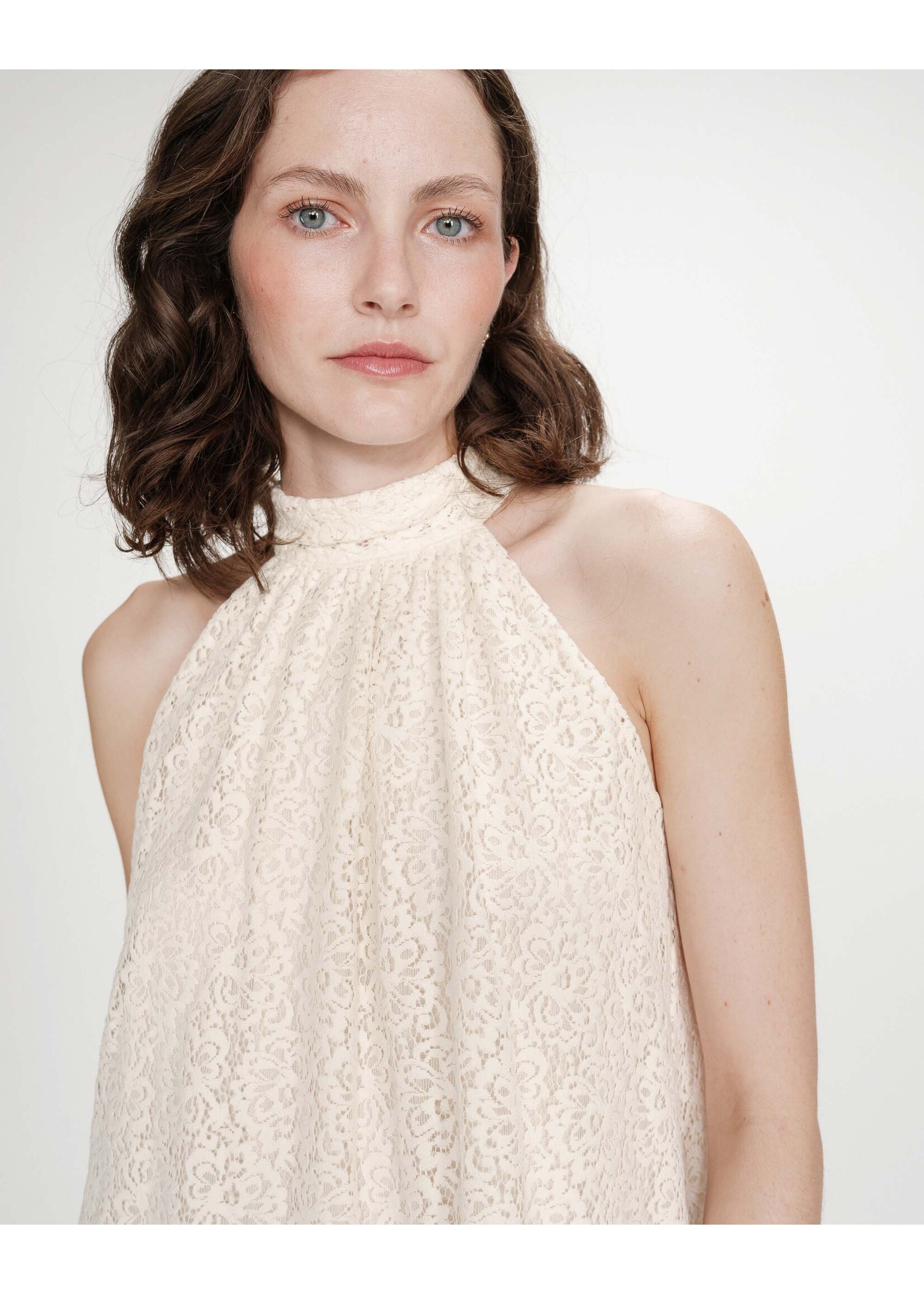 Grace and Mila Grace & Mila Vasarely Dress - Ecru