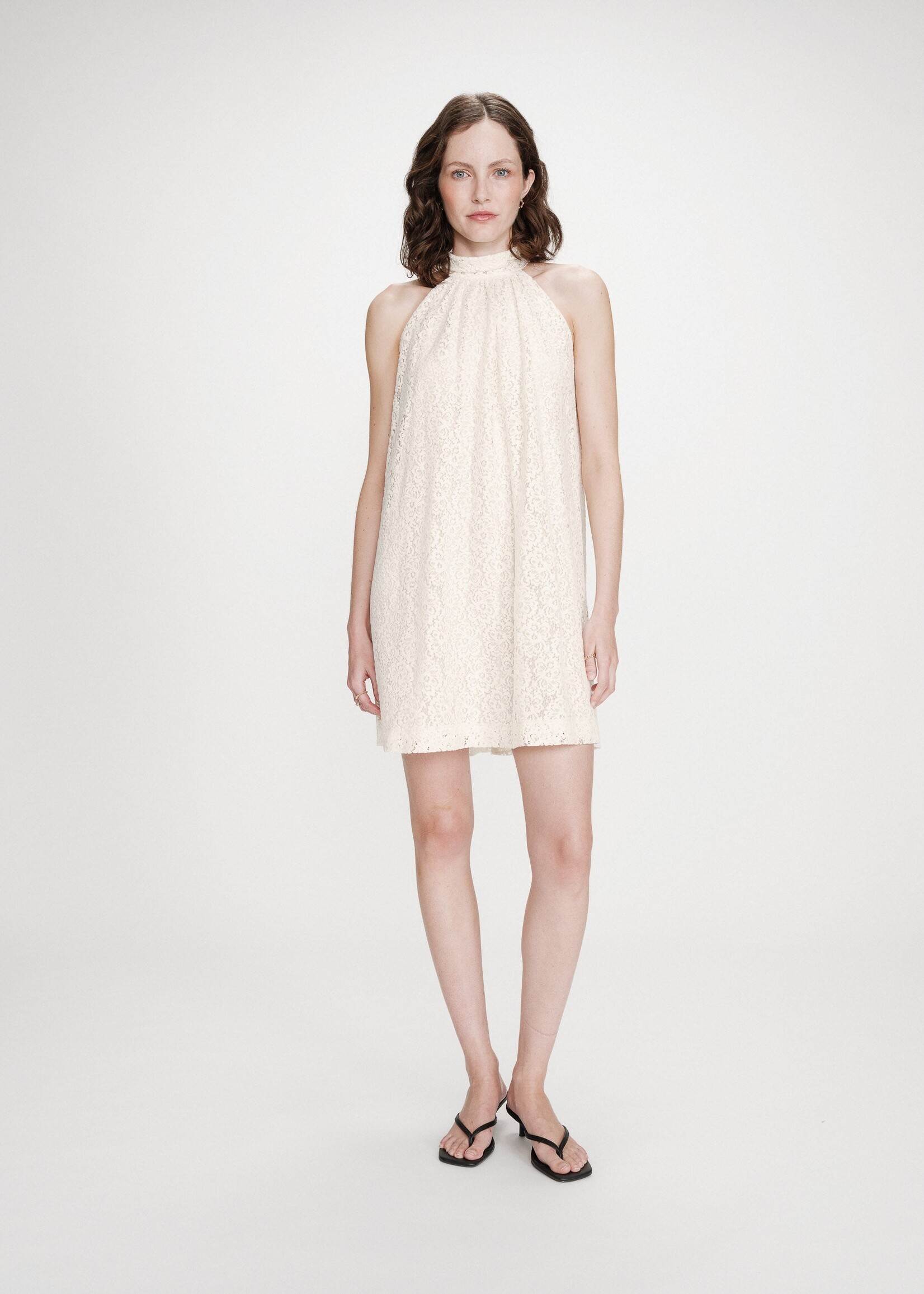 Grace and Mila Grace & Mila Vasarely Dress - Ecru