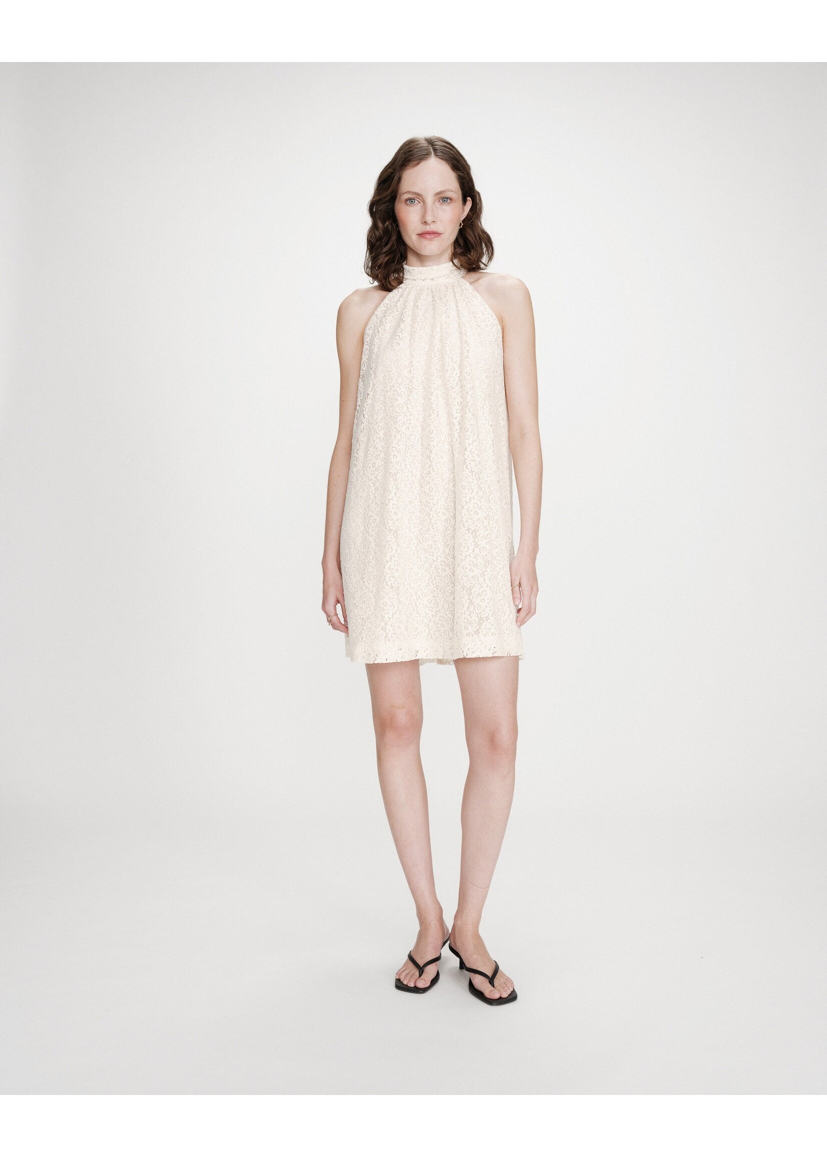 Grace and Mila SP26 GM Vasarely Dress - Ecru