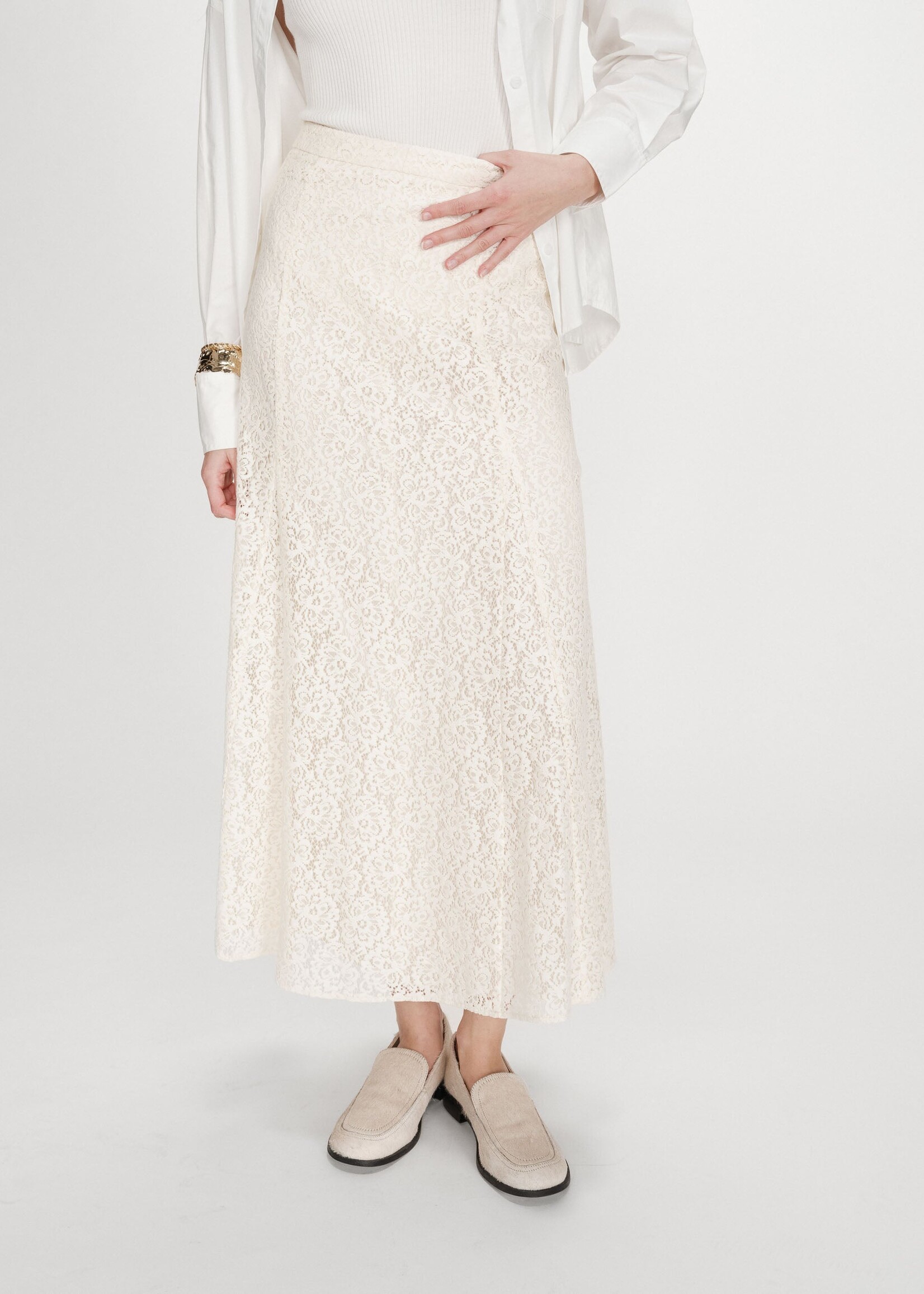 Grace and Mila Grace & Mila Visenya Skirt - Ecru