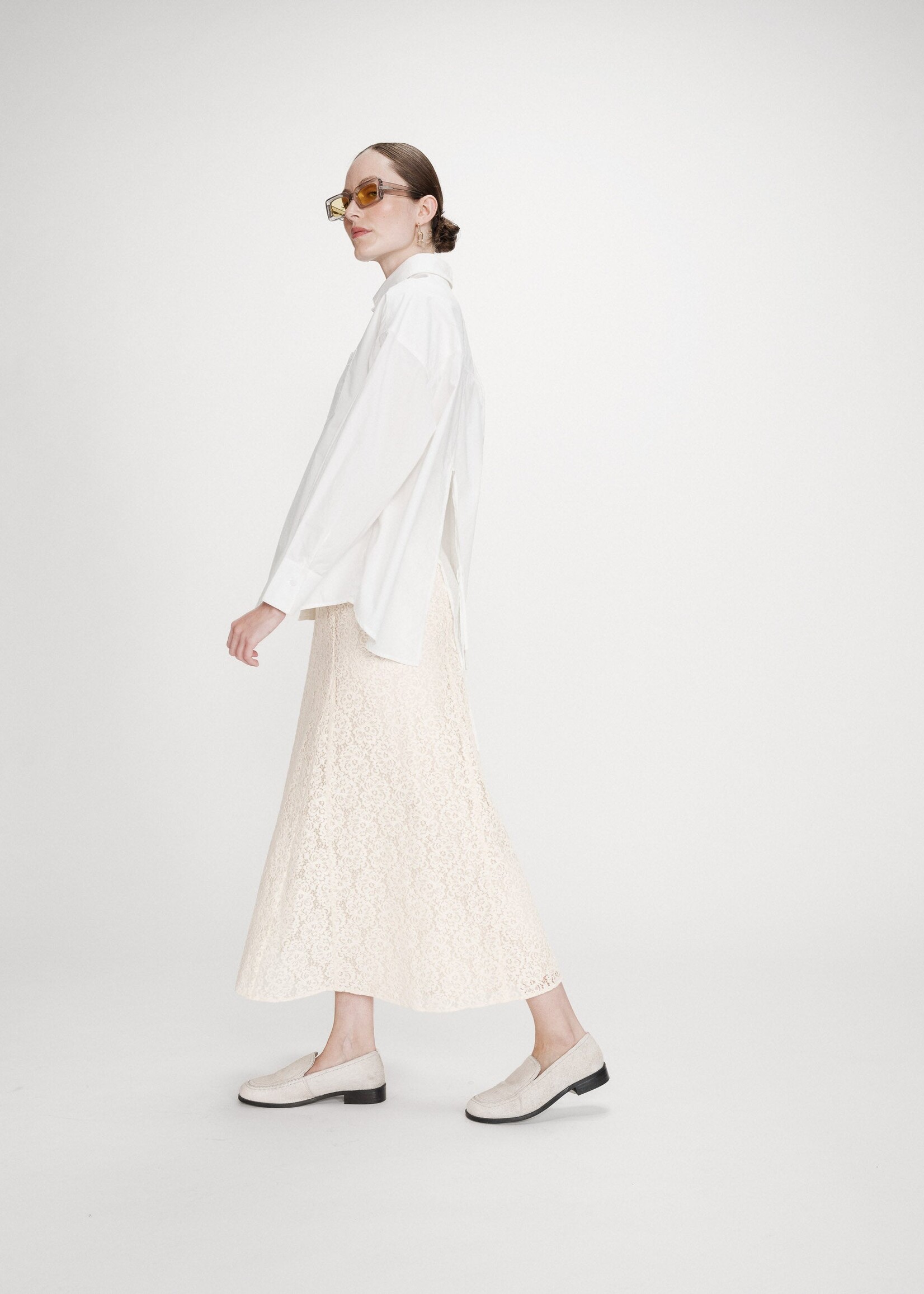 Grace and Mila Grace & Mila Visenya Skirt - Ecru