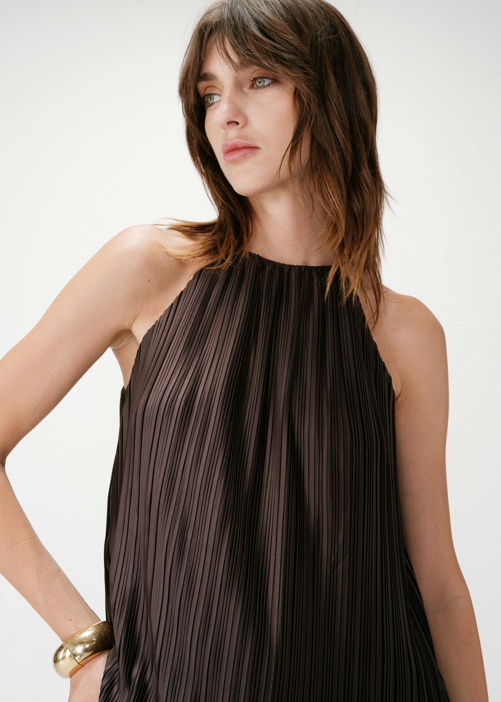 Grace and Mila Grace & Mila Wilona Dress - Chocolat