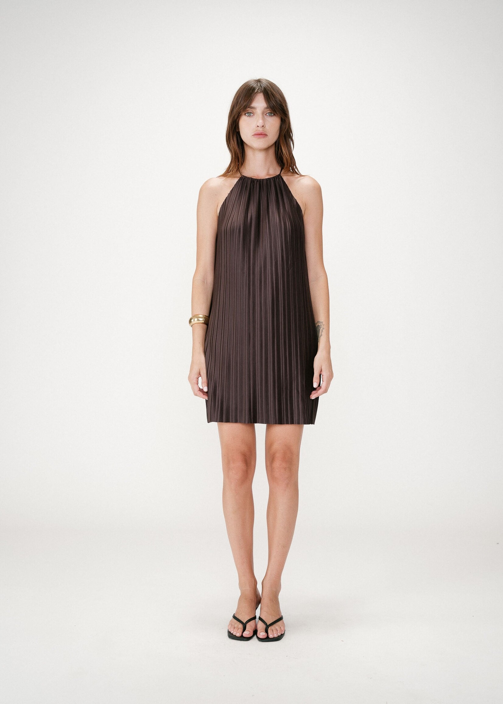 Grace and Mila Grace & Mila Wilona Dress - Chocolat
