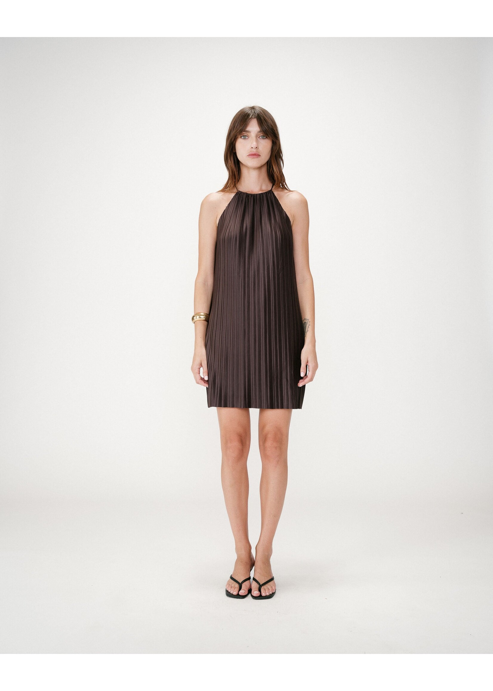 Grace and Mila Grace & Mila Wilona Dress - Chocolat