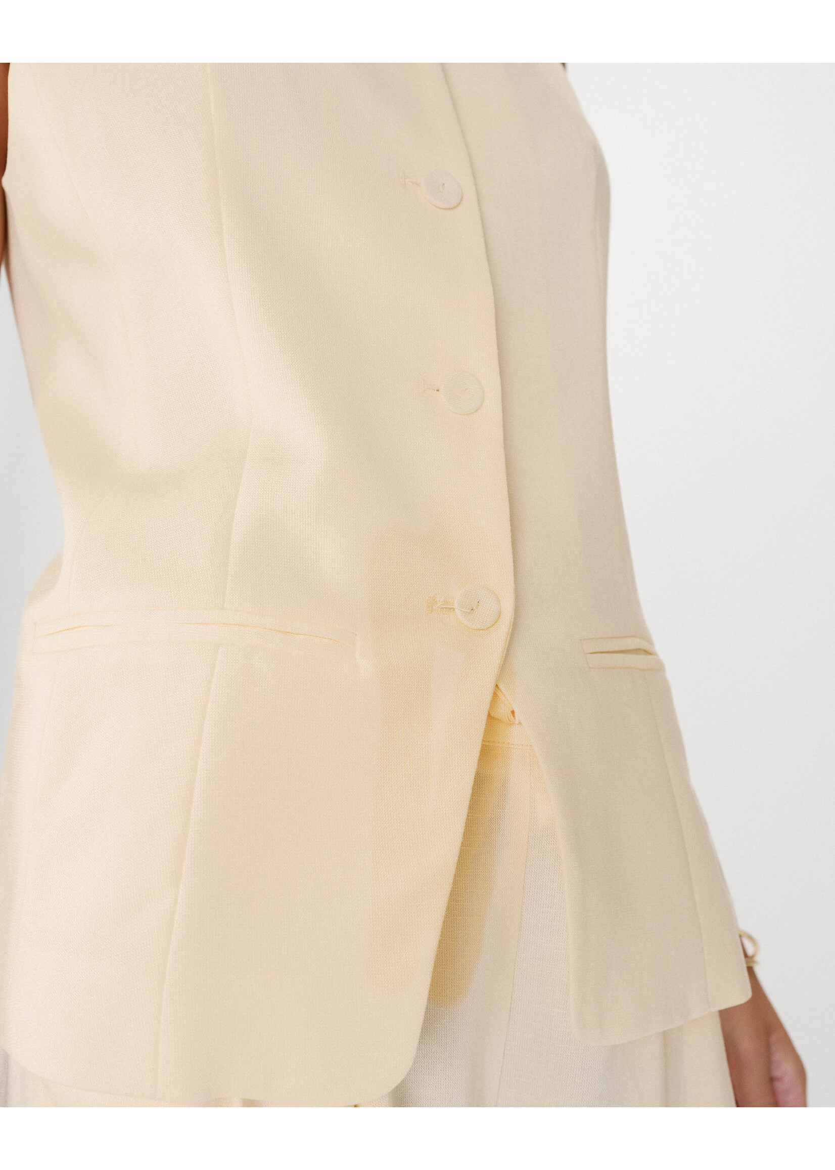 Grace and Mila Grace & Mila Winston Vest - Jaune