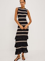 Rails Rails Ana Dress - Black Oat Stripe