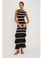 Rails Rails Robe Ana - Black Oat Stripe