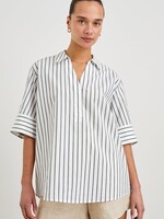 Rails Rails Haut Juda - Chalk Slate Stripe