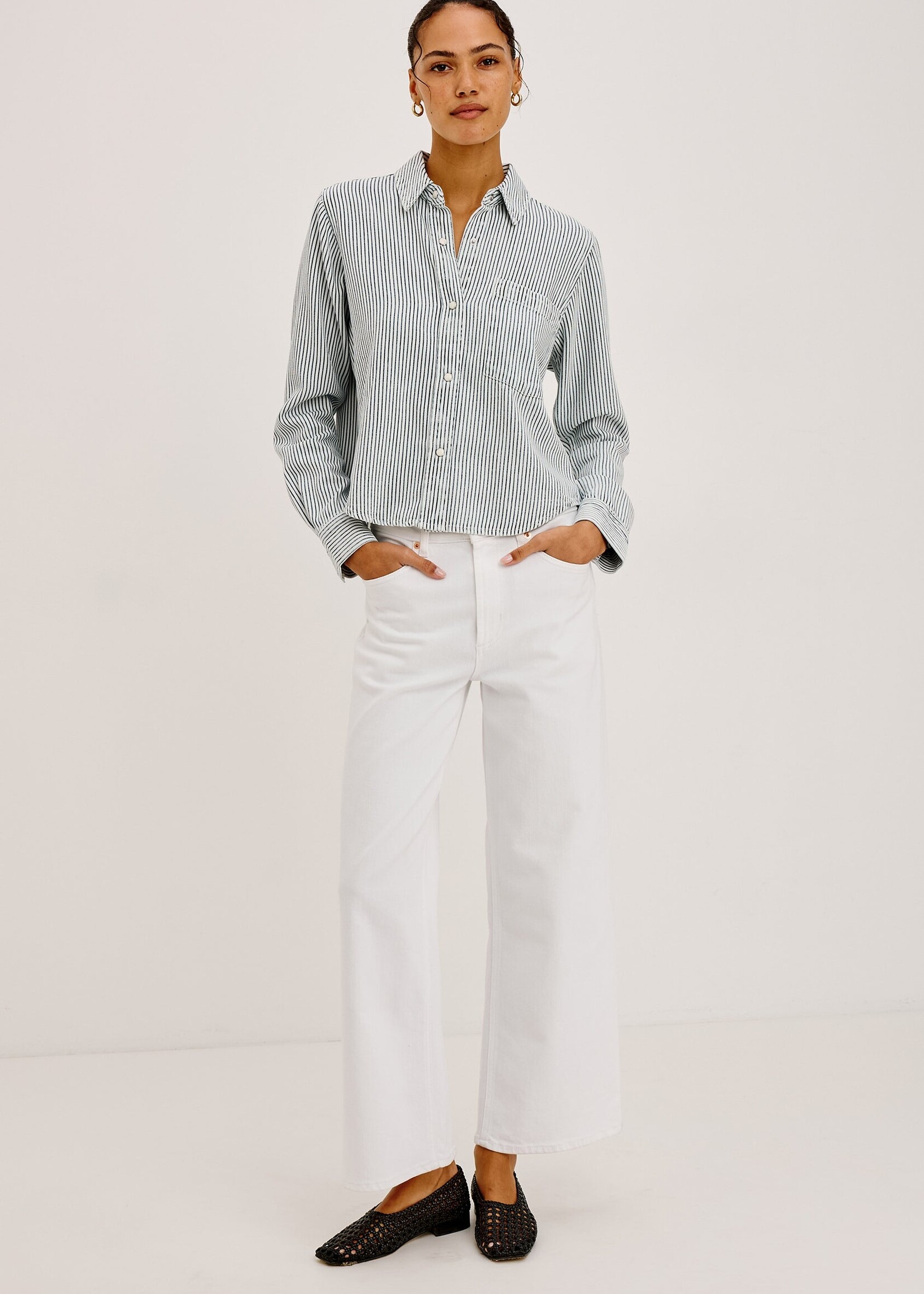 Rails Rails Chemise Noa - Railroad Stripe