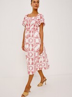 Rails Rails Robe Nanette - Ivory Red Handkerchief