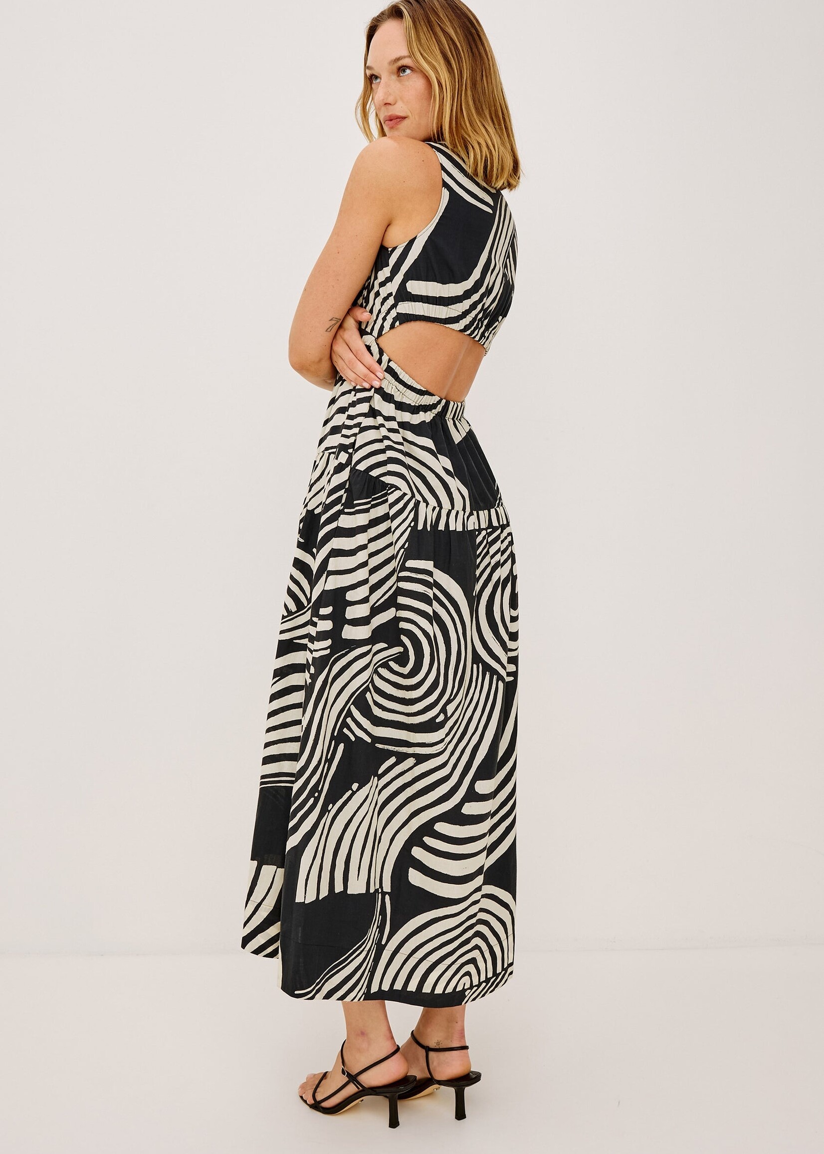 Rails SU26 RA Genevieve Dress - Onyx Waves