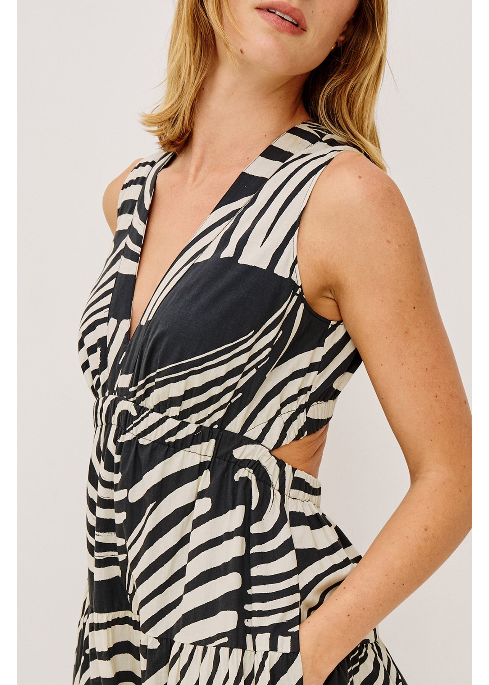 Rails SU26 RA Genevieve Dress - Onyx Waves