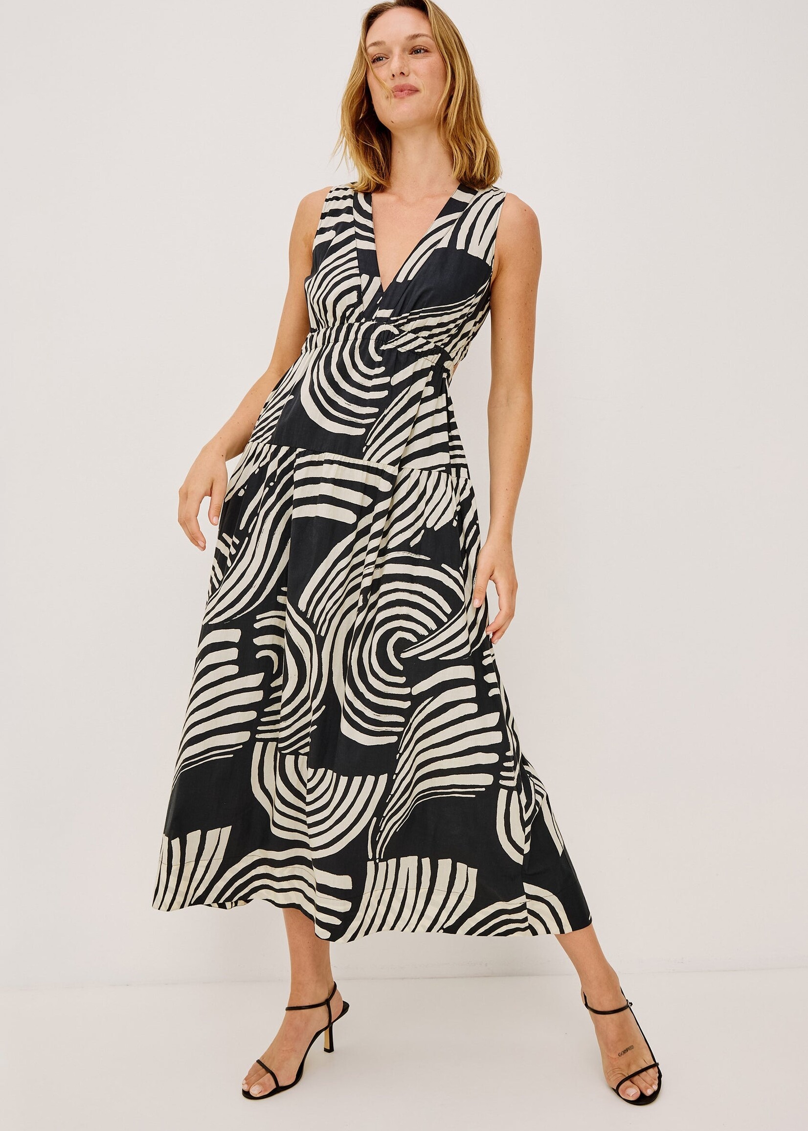 Rails SU26 RA Genevieve Dress - Onyx Waves