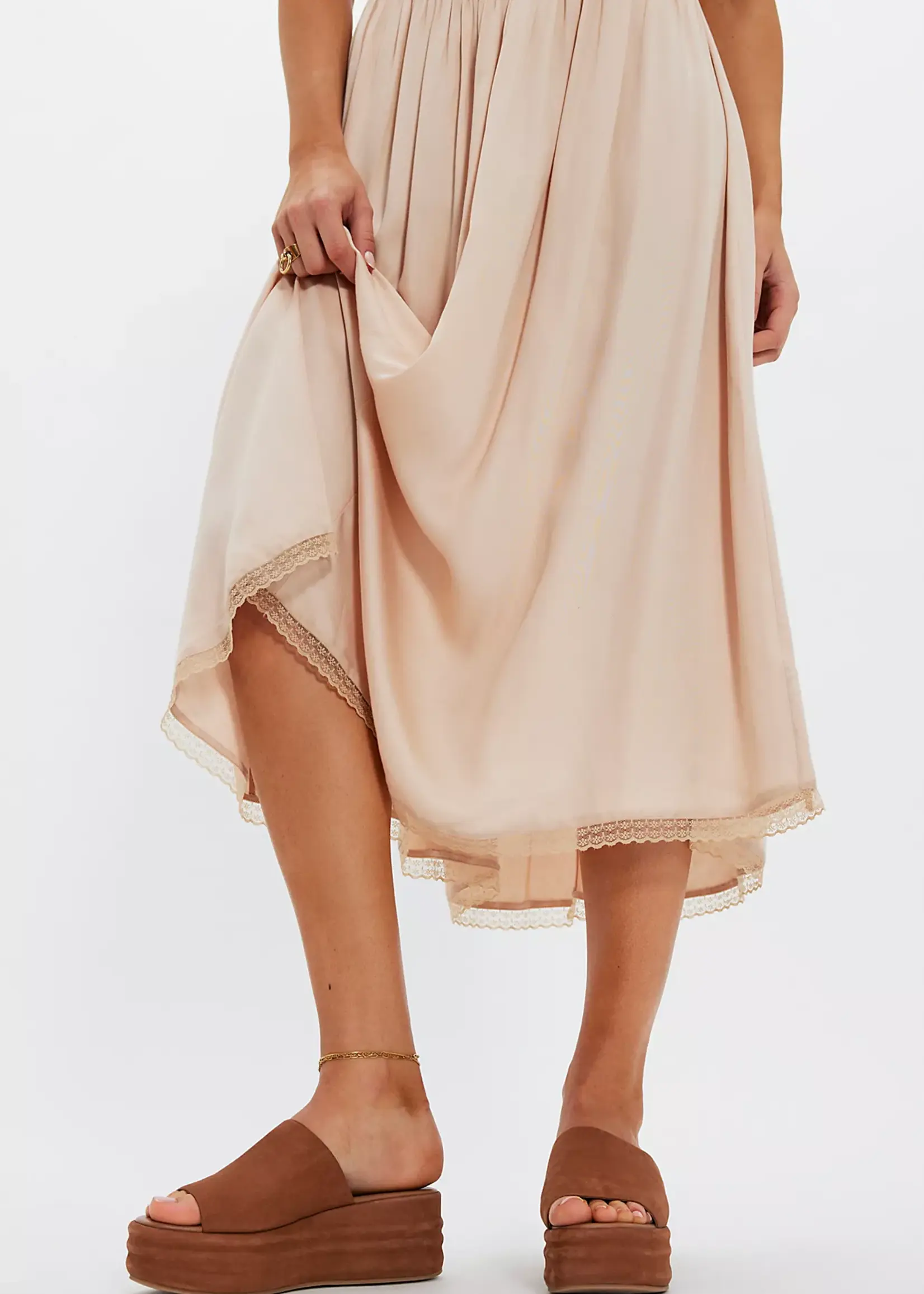 Free People Free People Harbor Flatform - Oak