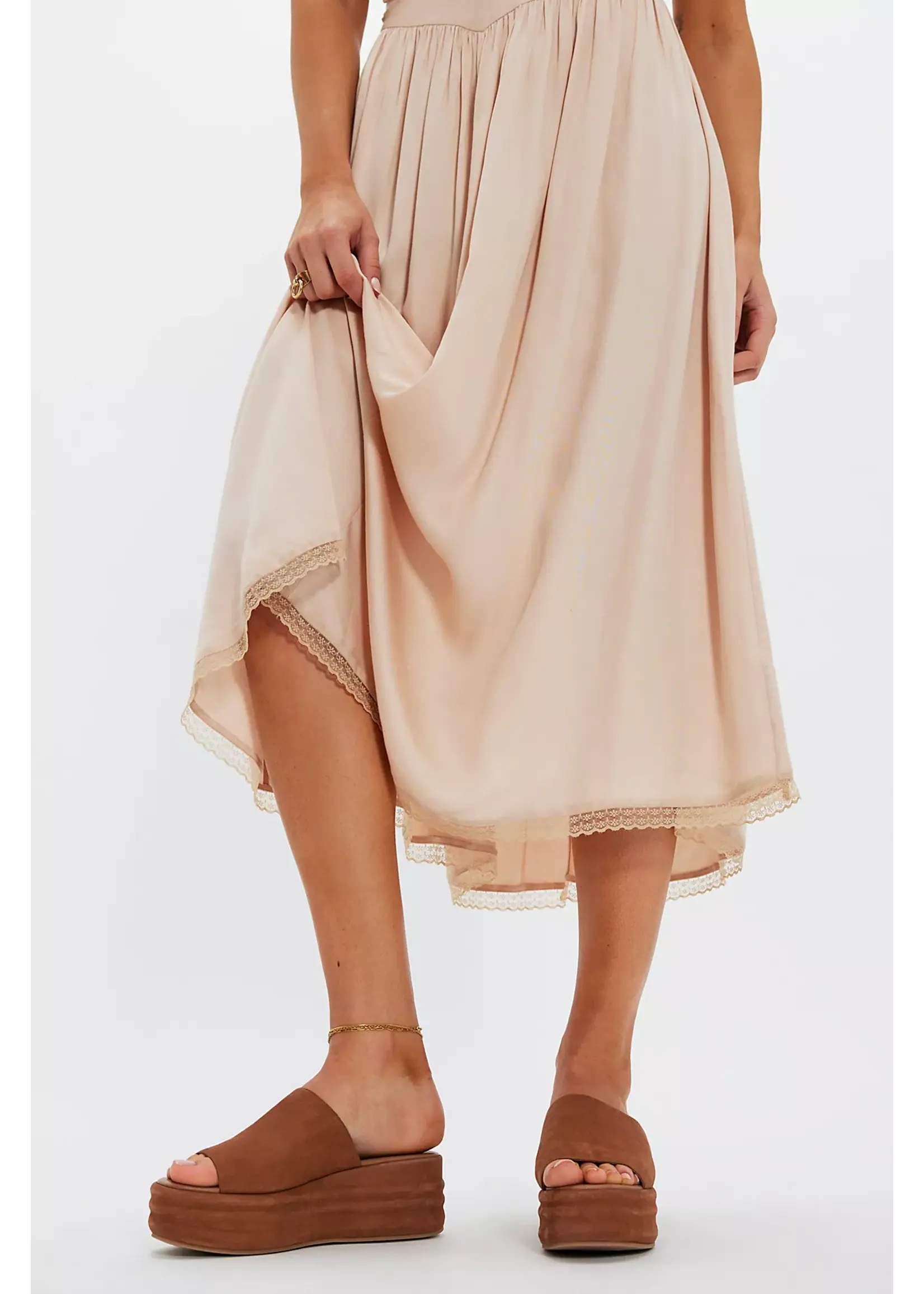 Free People Free People Harbor Flatform - Oak