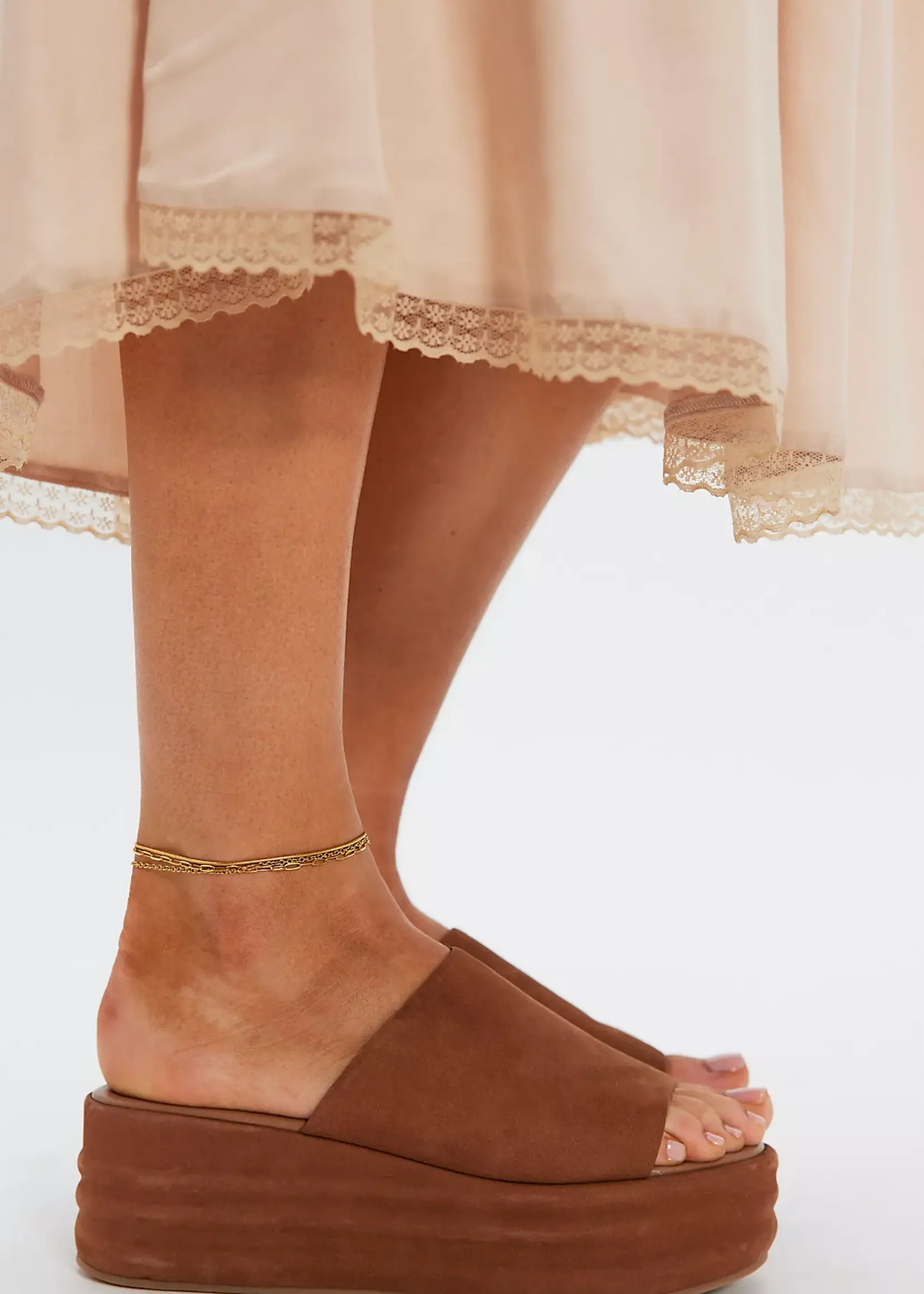 Free People Free People Harbor Flatform - Oak