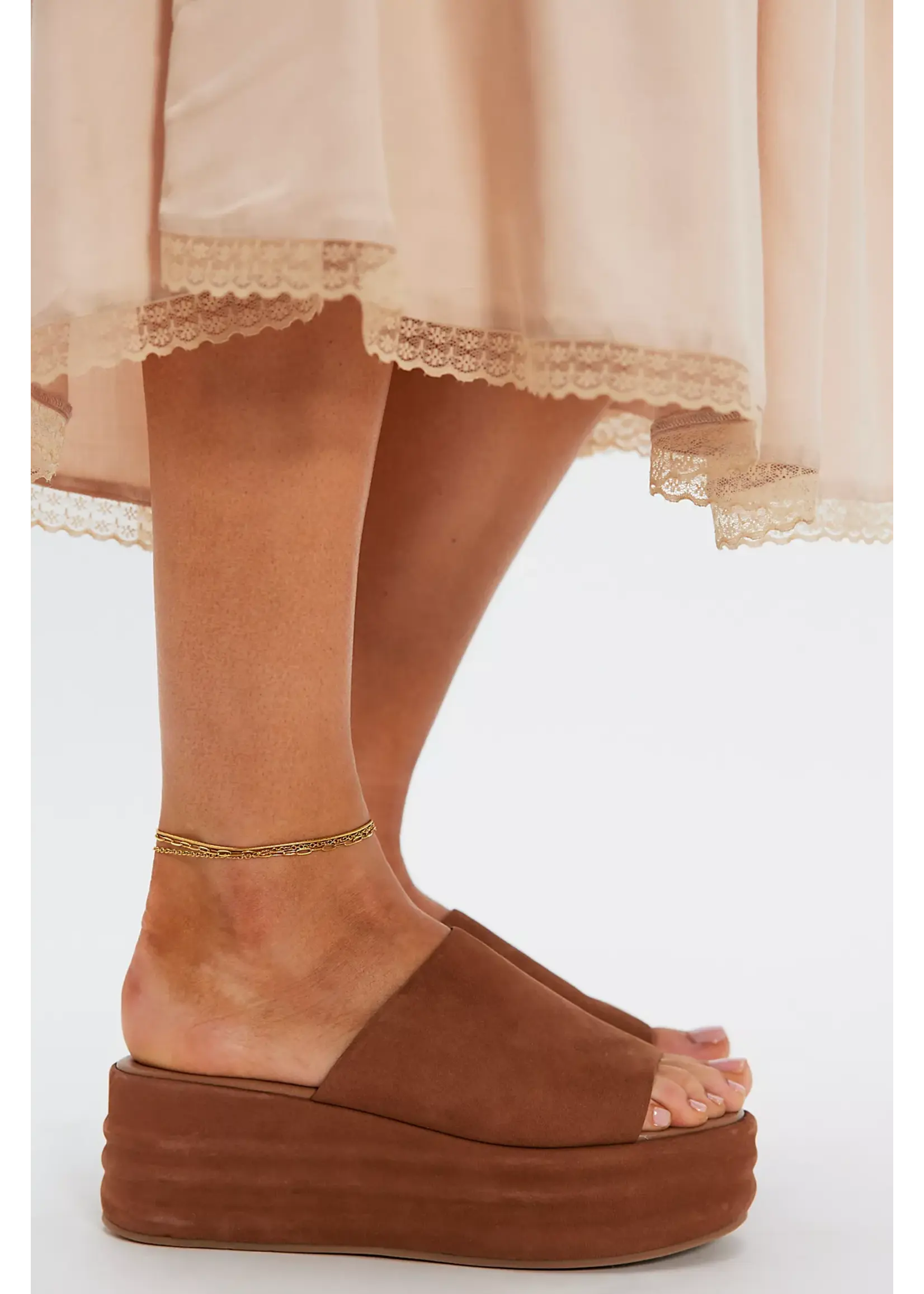 Free People Free People Harbor Flatform - Oak