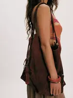 Free People Free People Dallas Distressed Lea - Sandblast Red