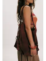 Free People Free People Dallas Distressed Lea - Sandblast Red