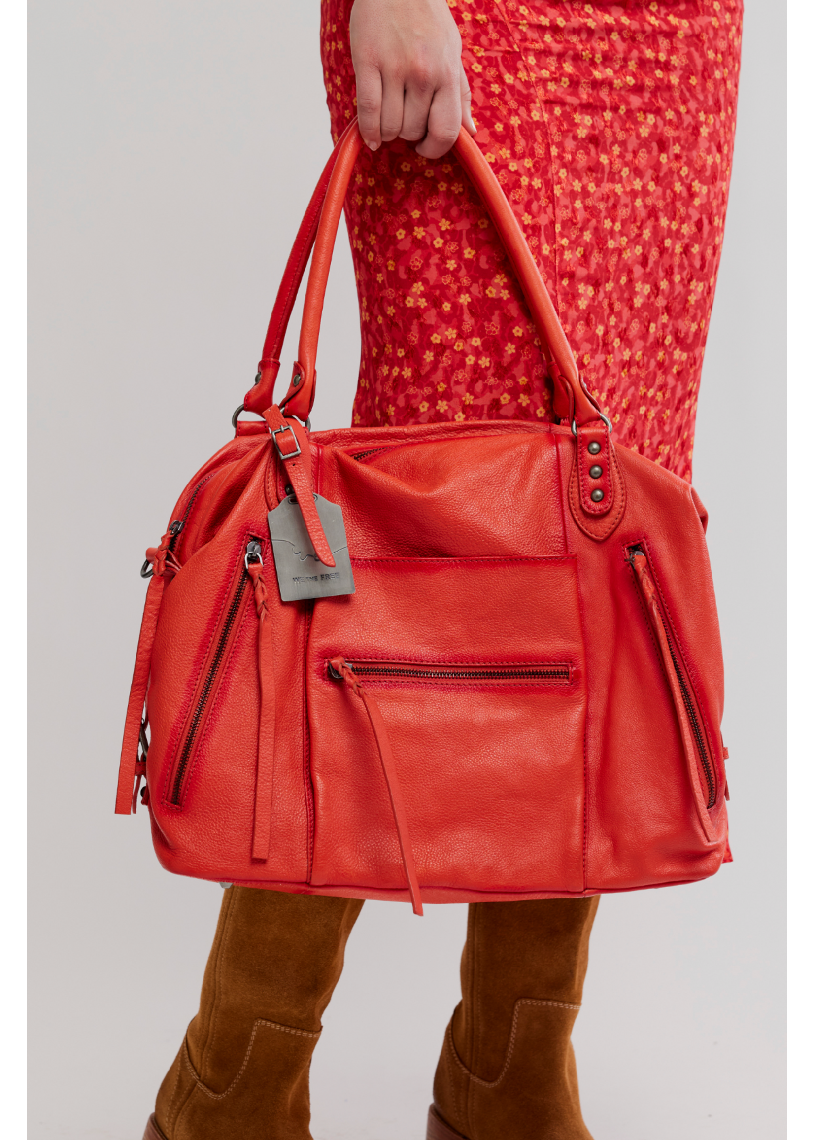 Free People Free People Emerson Tote - Rusty Red