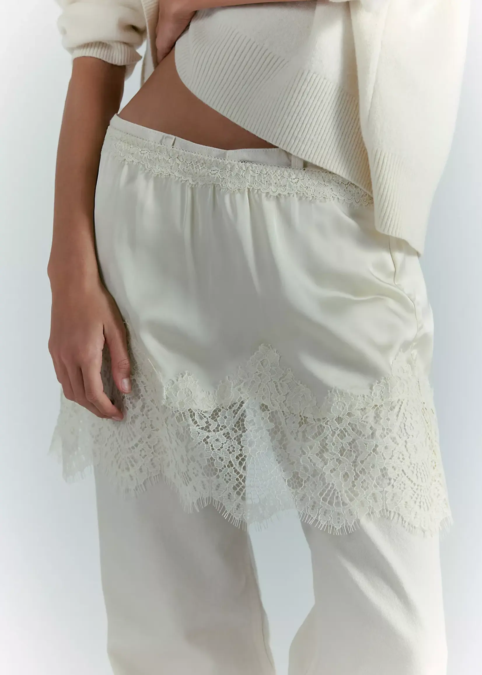 Free People Free People Meet In The Middle Skirt - Tofu