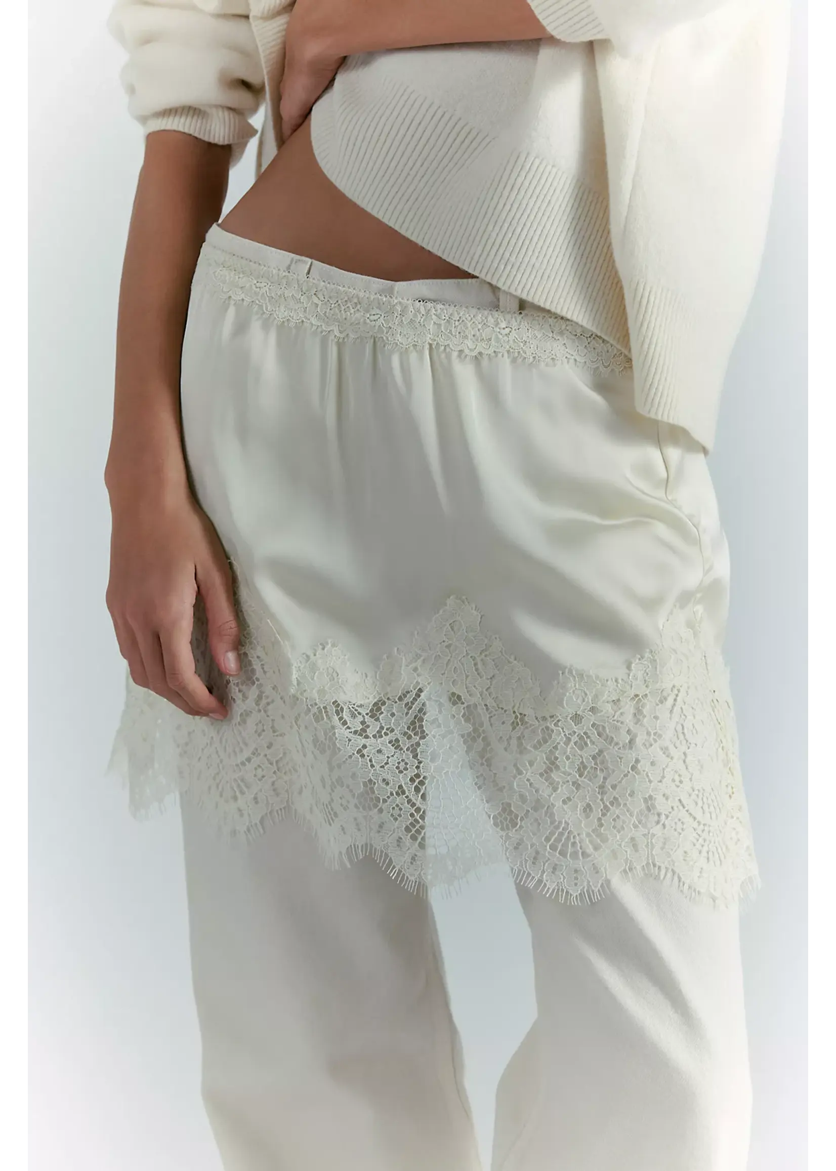 Free People Free People Jupe Meet In The Middle - Tofu