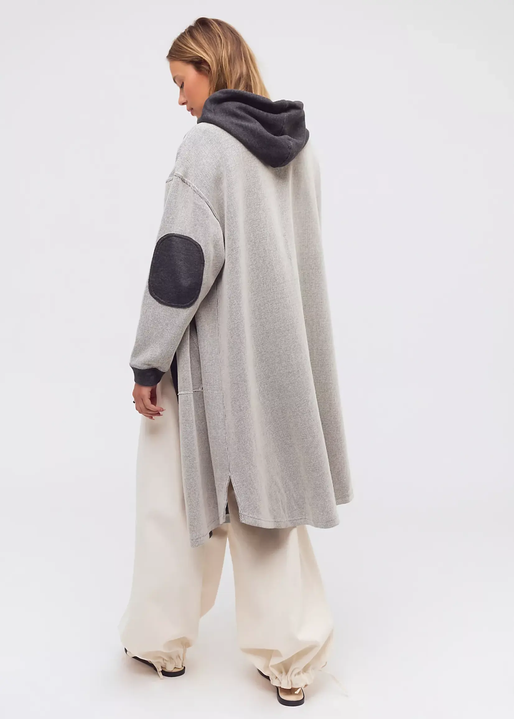 Free People Free People Cardigan Sweat Tommorow - Dark Heather Gray