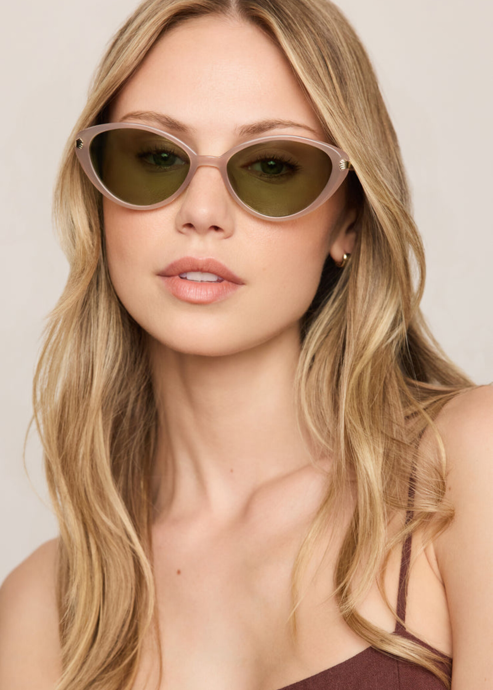 Z-Supply Z-Supply Palermo Polarized Sunglasses - Sandshell / Gray