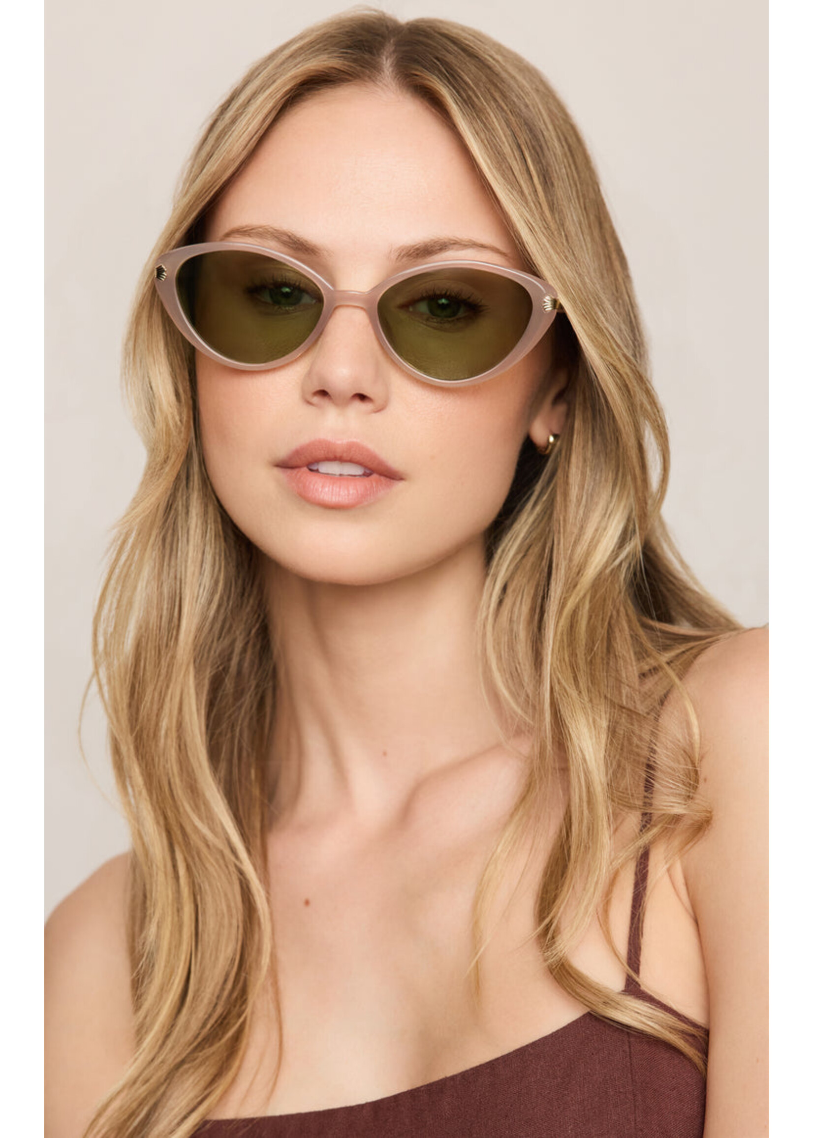Z-Supply Z-Supply Palermo Polarized Sunglasses - Sandshell / Gray