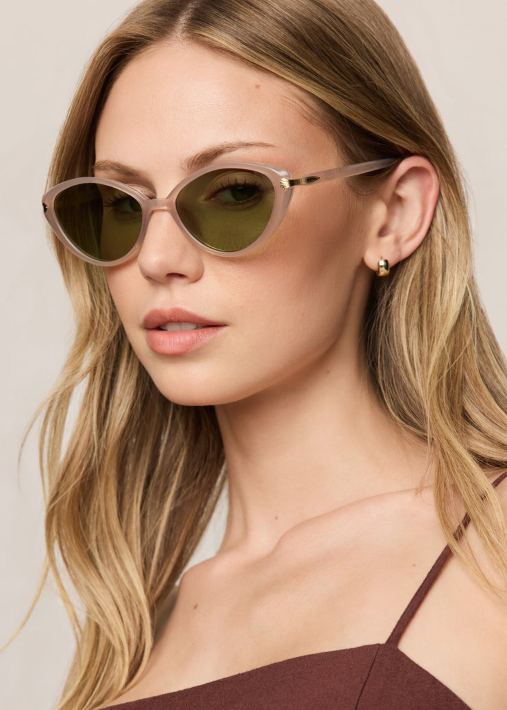 Z-Supply Z-Supply Palermo Polarized Sunglasses - Sandshell / Gray