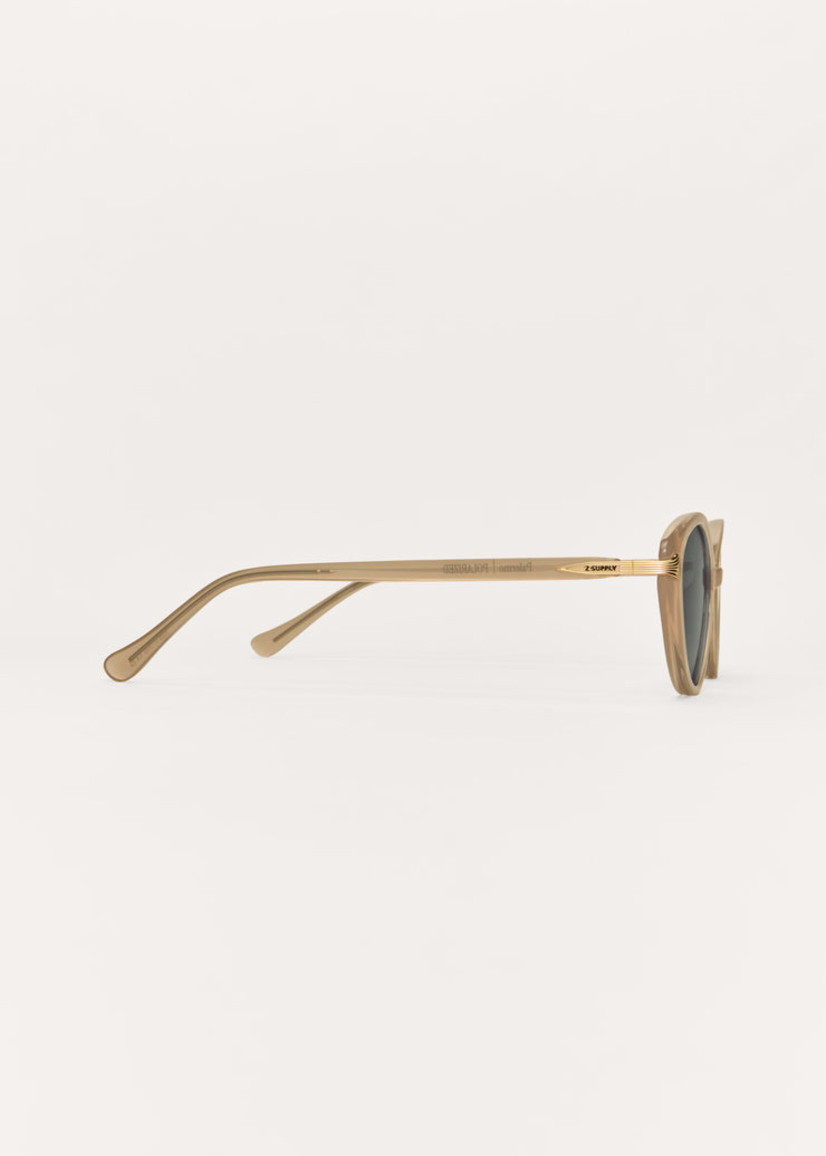 Z-Supply Z-Supply Palermo Polarized Sunglasses - Sandshell / Gray