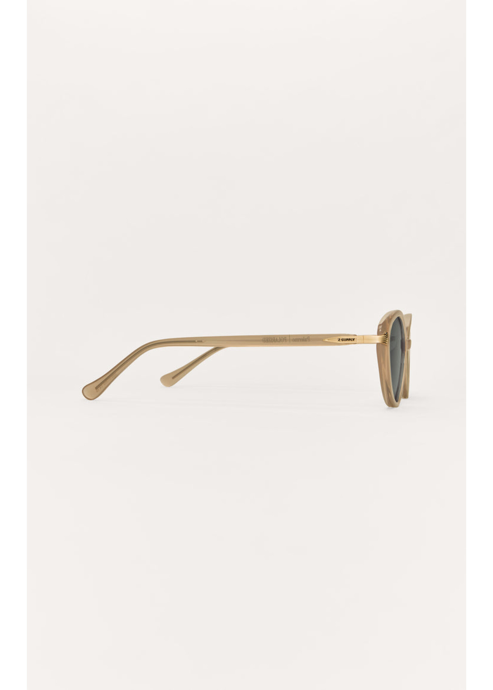 Z-Supply Z-Supply Palermo Polarized Sunglasses - Sandshell / Gray