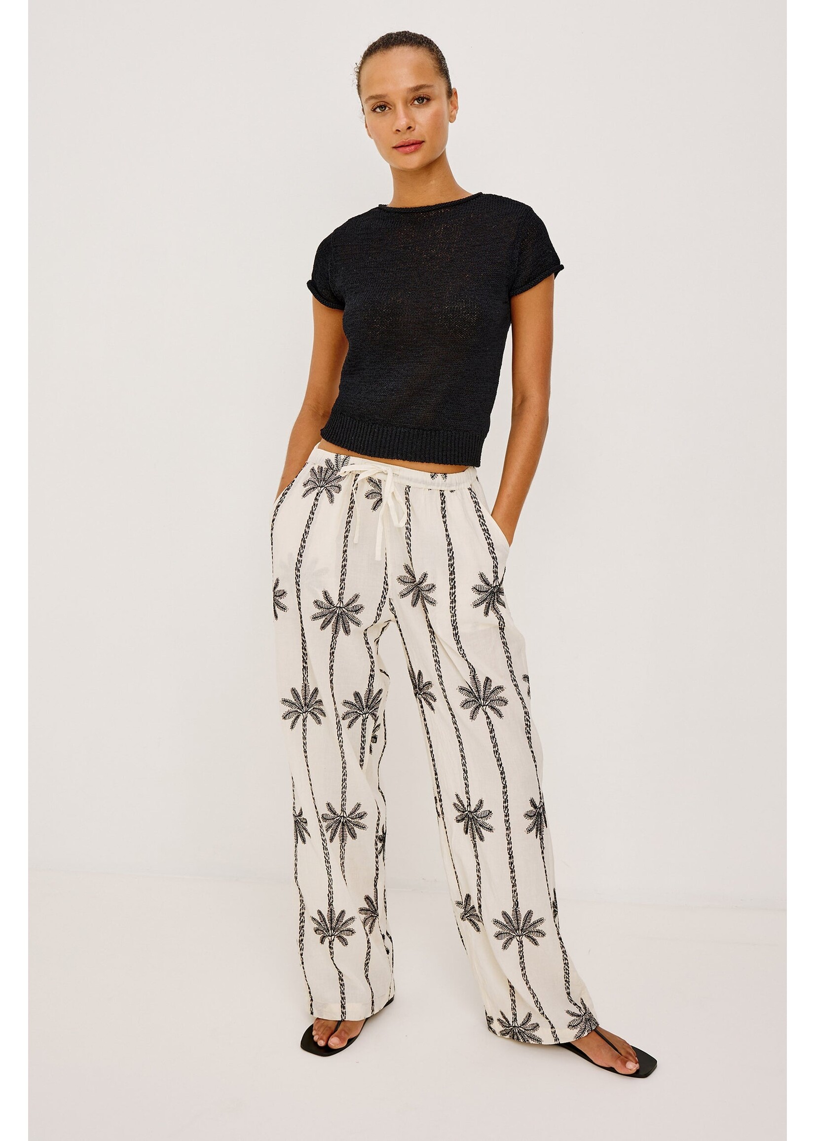 Rails Rails Pantalon Emmie - Palmiers Brodés