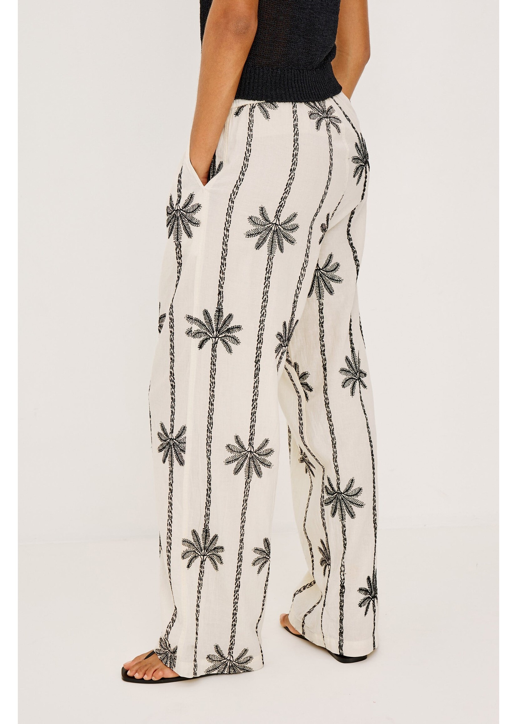 Rails Rails Emmie Pants - Embroidered Palms