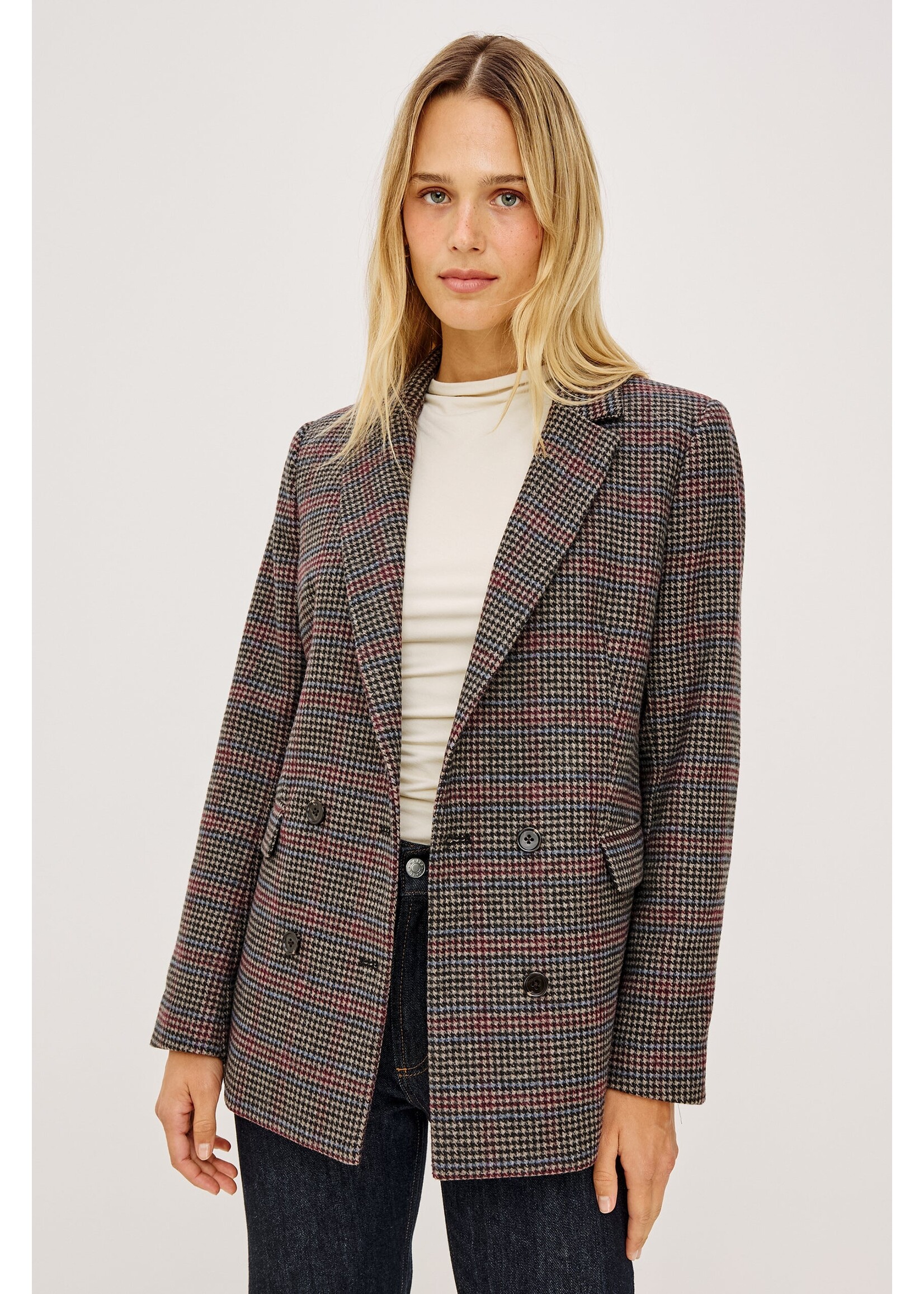 Rails Rails Jac Blazer - Oxford Plum