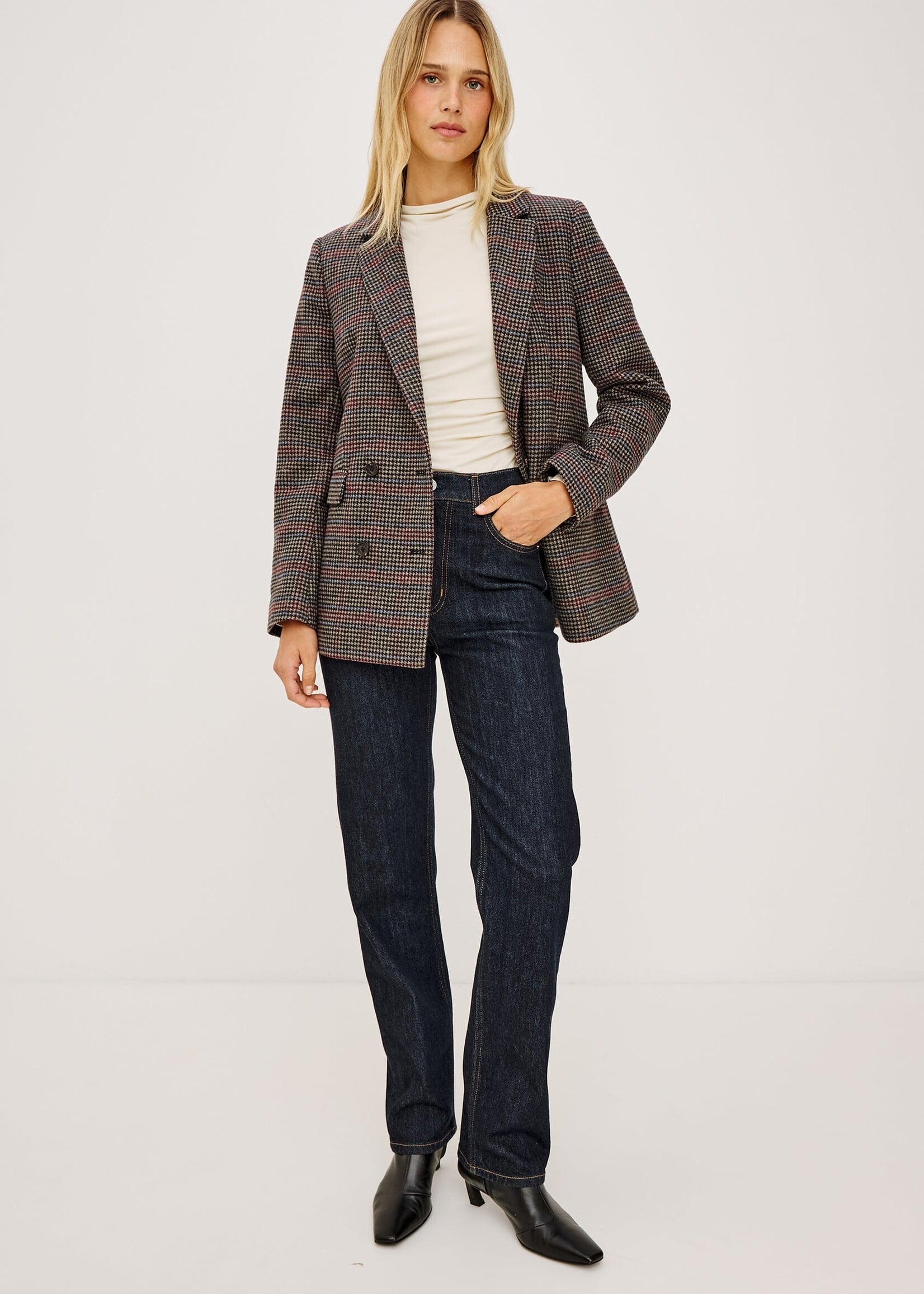 Rails Rails Jac Blazer - Oxford Plum