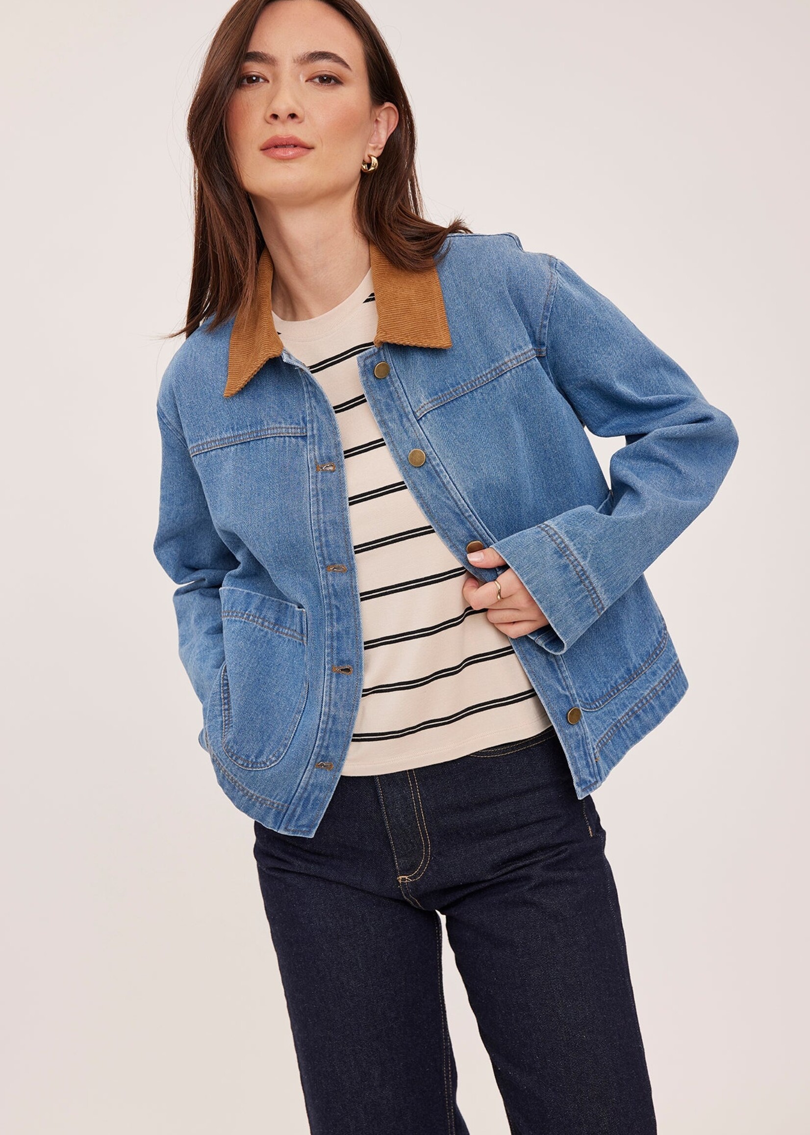 Gentle Fawn Manteau Connor - Light Wash