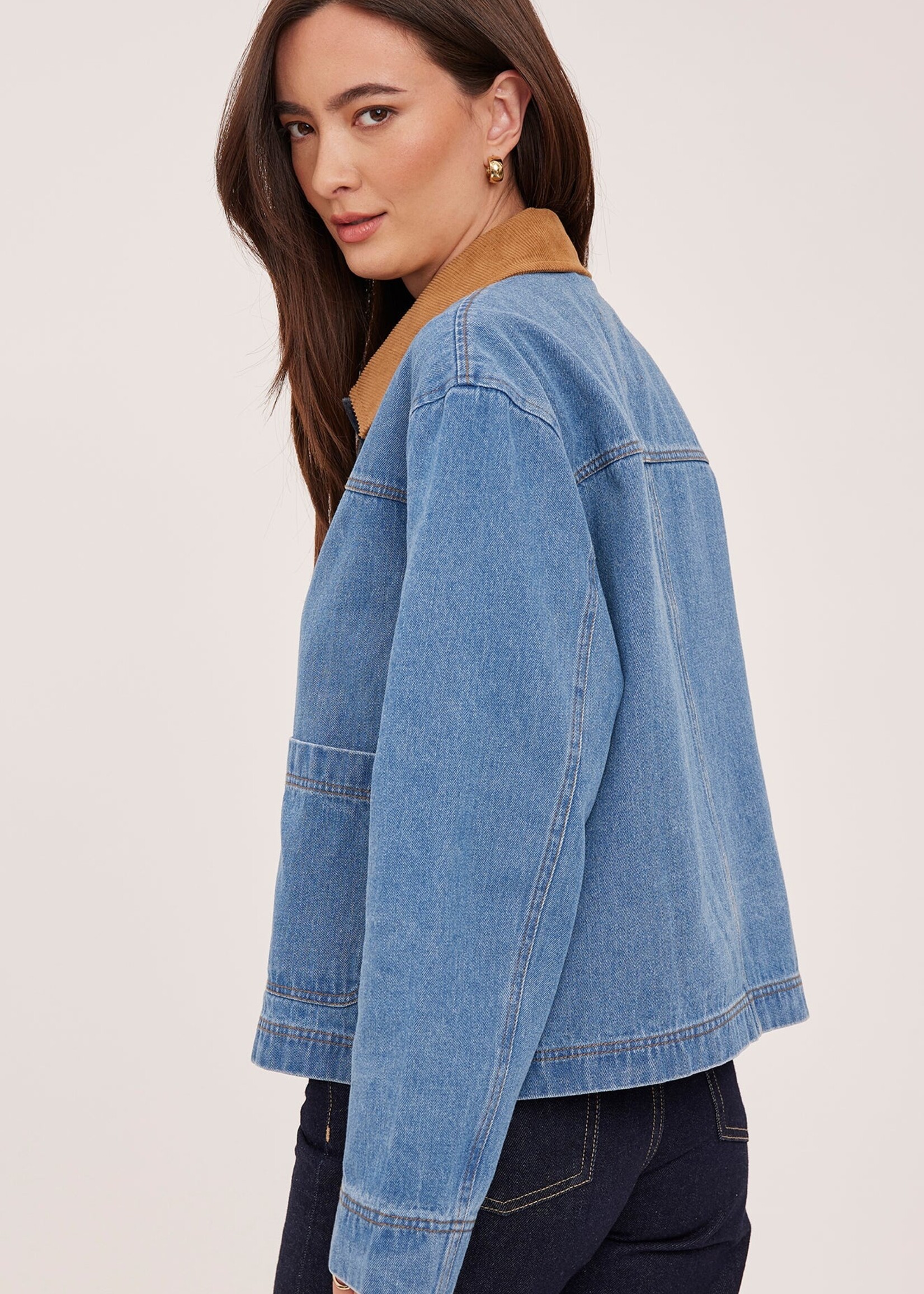 Gentle Fawn Connor Jacket - Light Wash