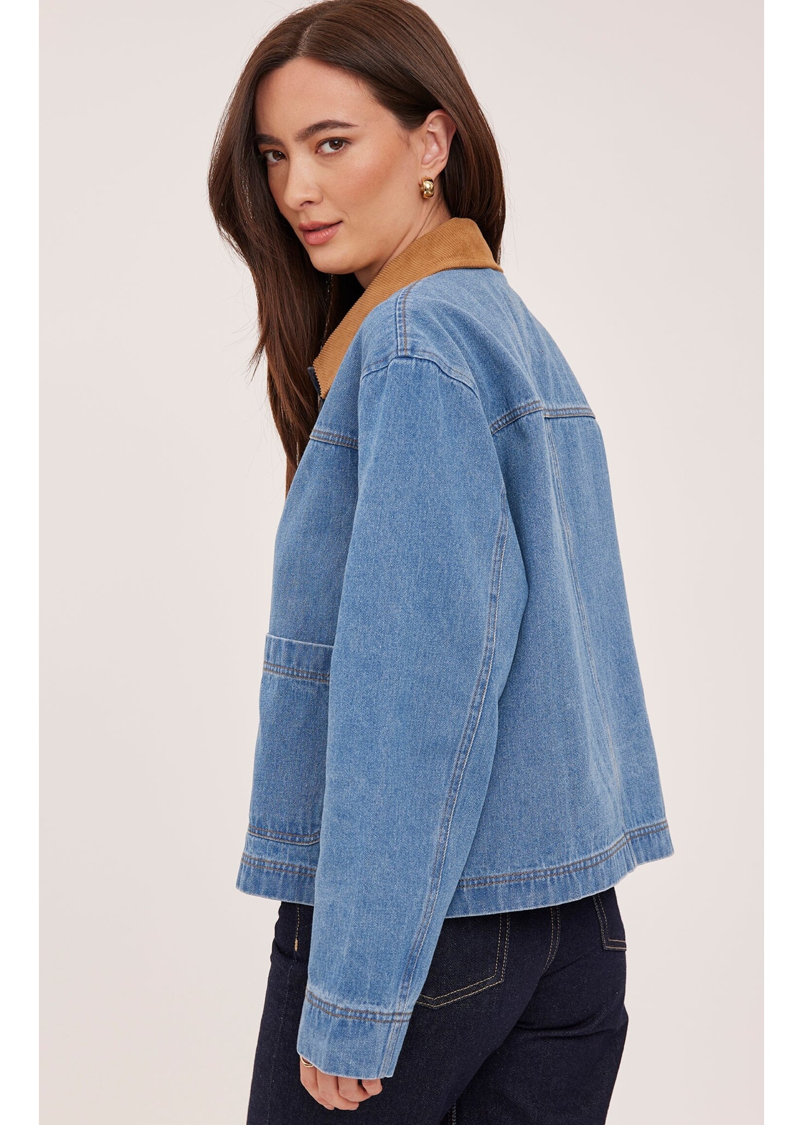 Gentle Fawn Manteau Connor - Light Wash