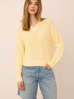 Gentle Fawn Jocelyn V-Neck Pullover - Parchment