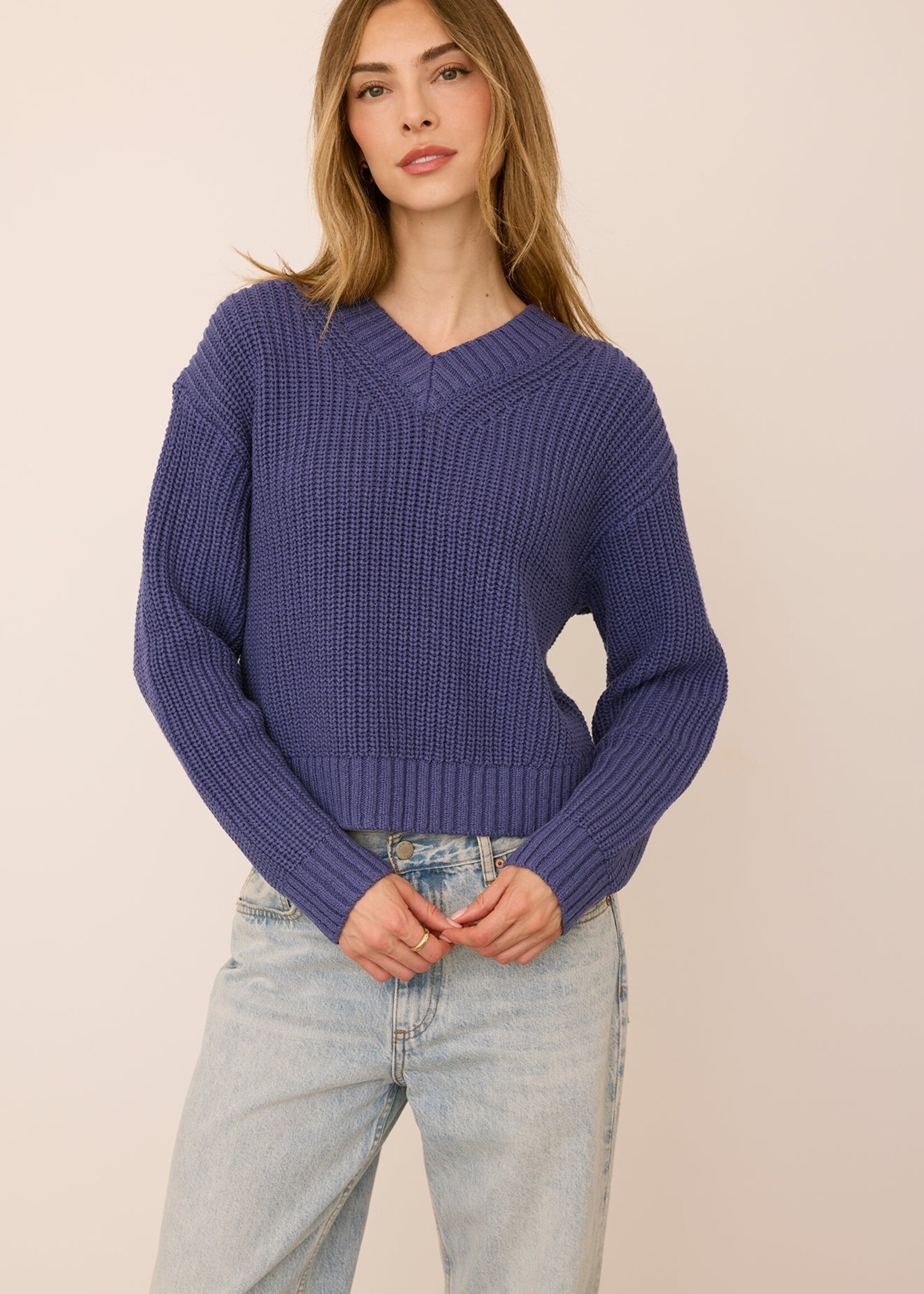 Gentle Fawn Chandail Col-V Jocelyn - Iris