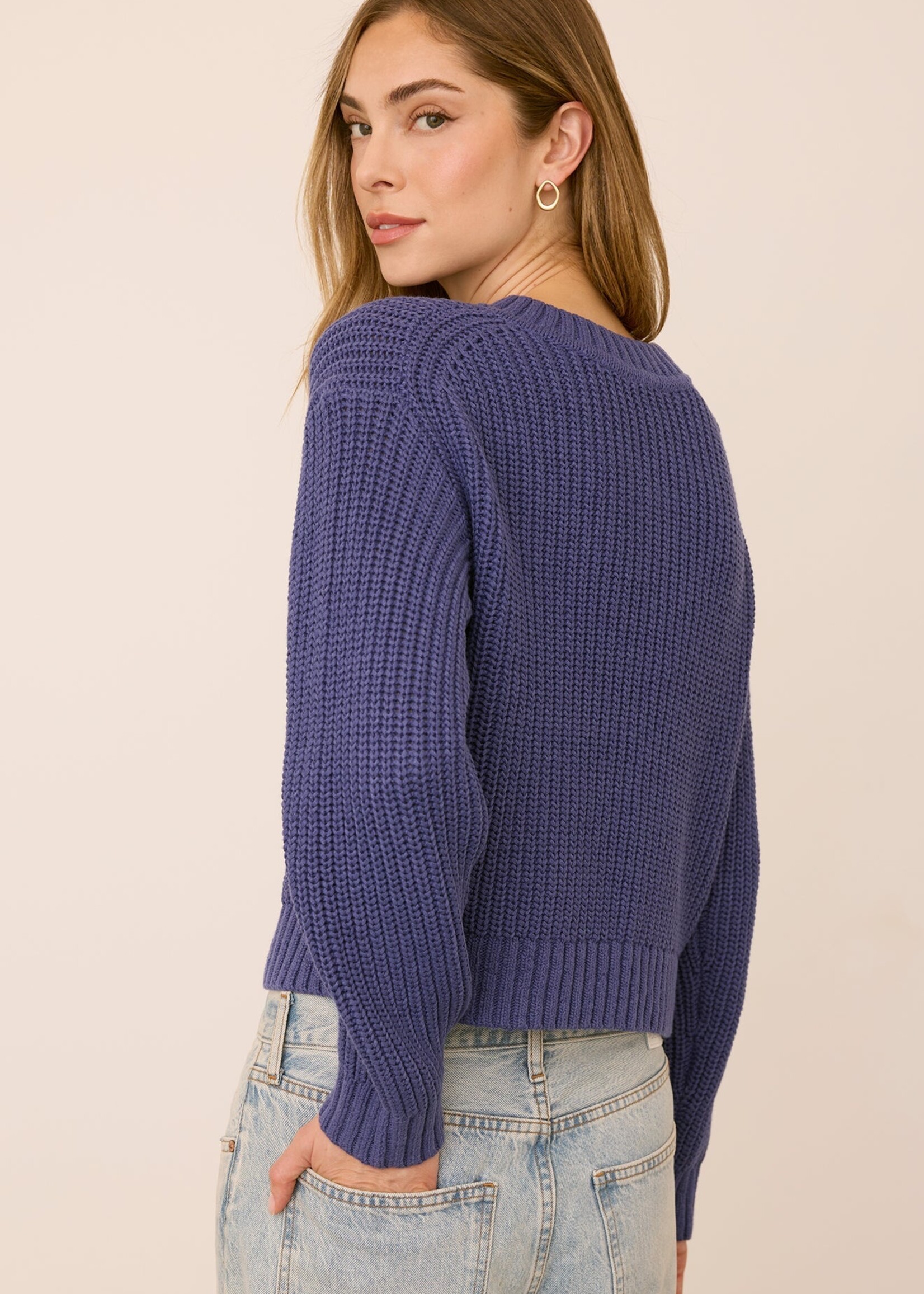 Gentle Fawn Chandail Col-V Jocelyn - Iris