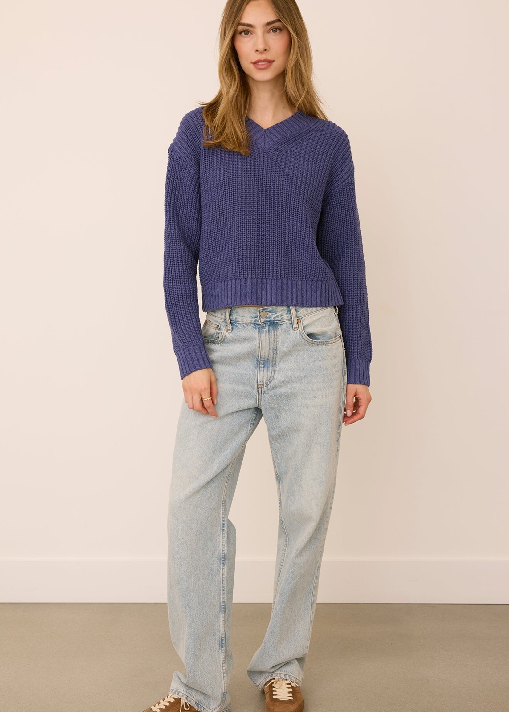Gentle Fawn Chandail Col-V Jocelyn - Iris