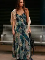 Free People Free People Robe Maxi Tis The Season - Storm Combo